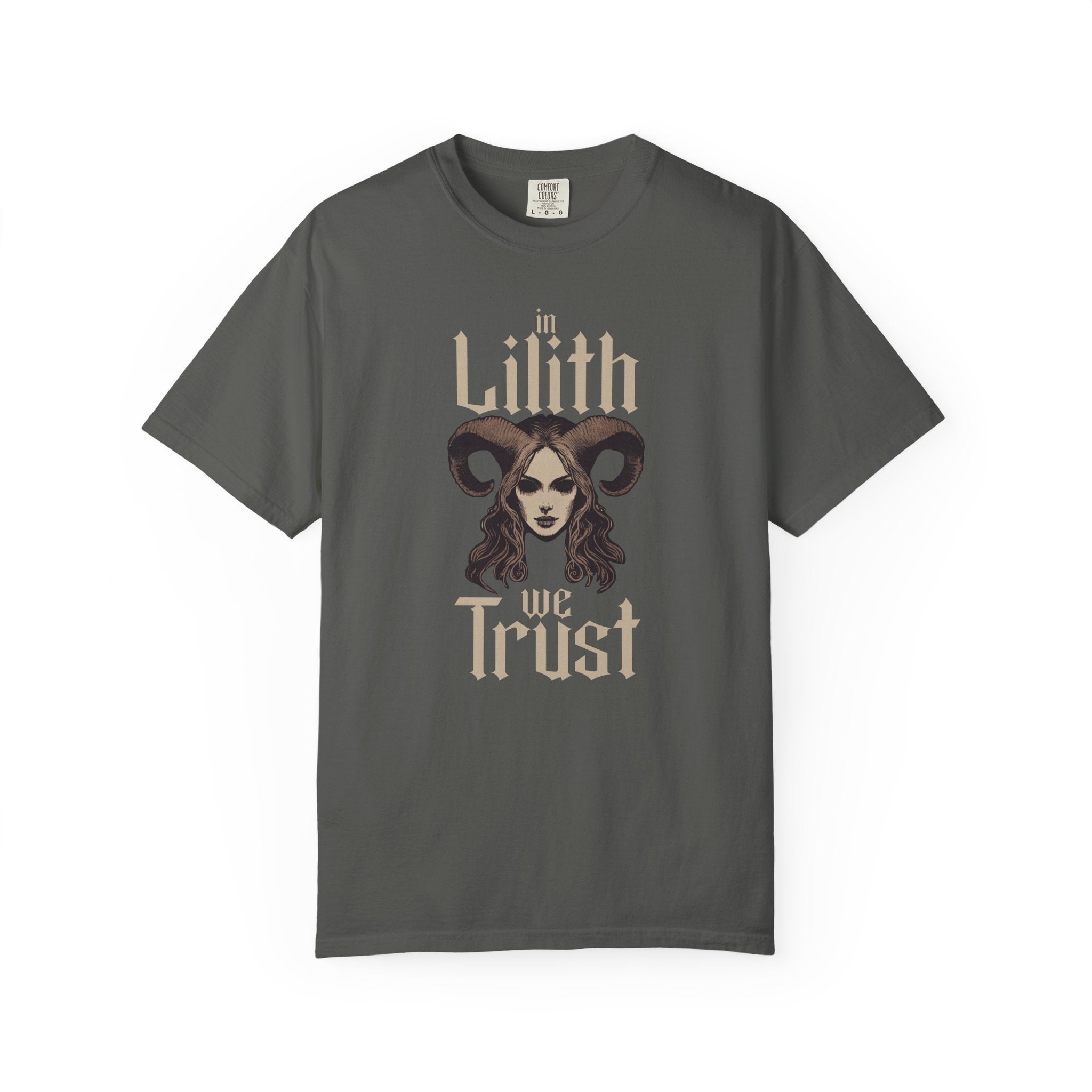 In Lilith We Trust Gothic T-Shirt